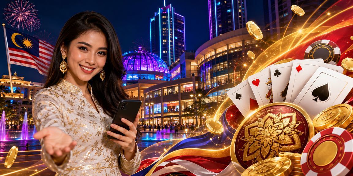 Pemain menikmati permainan kad bergaya Melayu di Selangor pada platform dalam talian