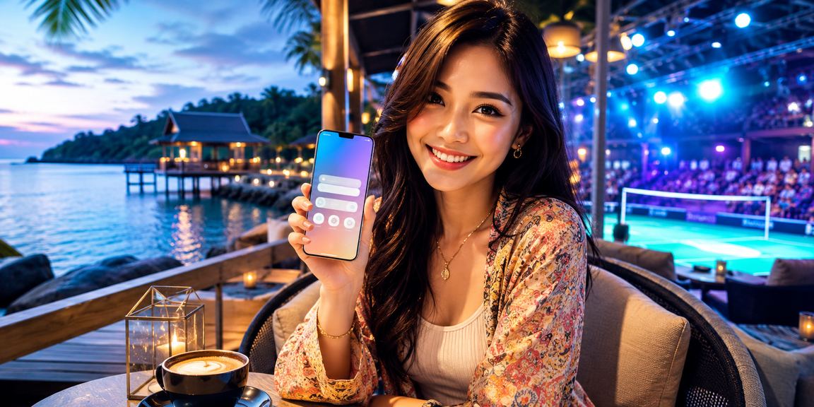 Pengguna membuat deposit dalam talian bergaya Melayu di Terengganu melalui win1win
